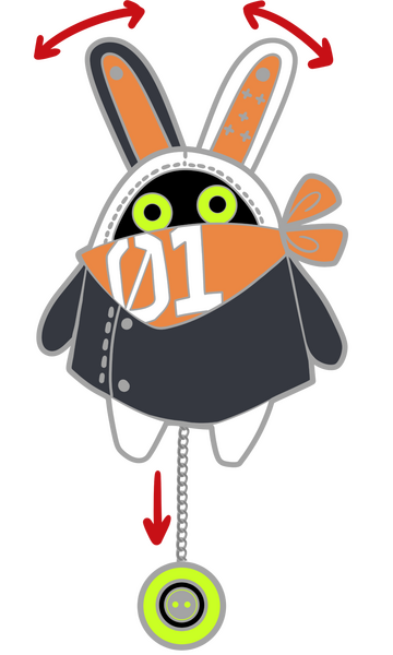 Bangboo Pull Swing Pin