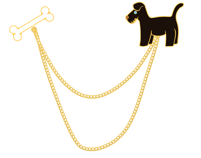 Black Dog + Bone Pins