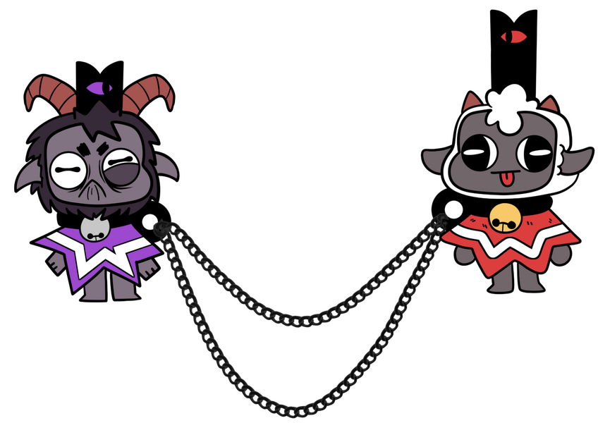 Cult of the Lamb Chained Pins