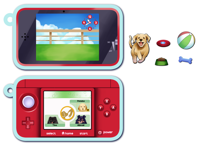 Nintendogs Hinges Shaker