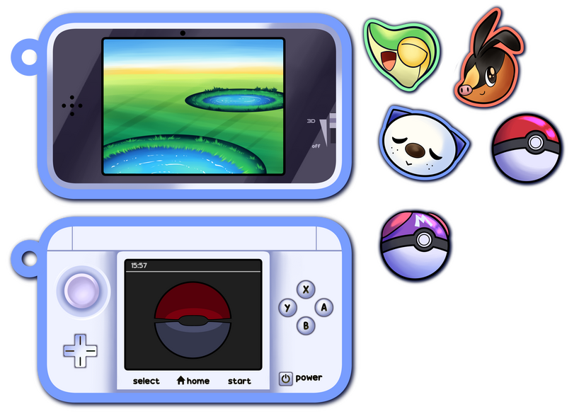 Pokemon Hinged Shaker